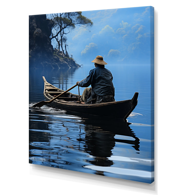 «Bertil Thailande», reproduction sur toile, Toile tendue, H 40 po x l 30 po x P 1,5 po