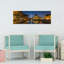Night Lights Of Berlin by Melanie Viola - Wrapped Canvas Panoramic Print-1404894092