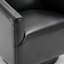 Chaise de fonction pivotante en bois noir-130127046