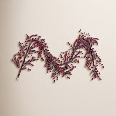 72" Icy Berry Christmas Garland