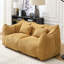 Le chenille jaune, un choix élégant et confortable pour votre famille de fauteuils inclinables carrés, fait de confort-131468626