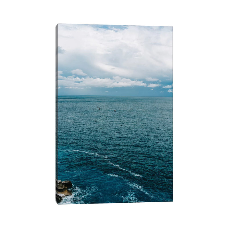 Stormy Amalfi Coast by Bethany Young - Print on Canvas, Wrapped Canvas, 152.4cm H x 101.6cm W x 3.81cm D