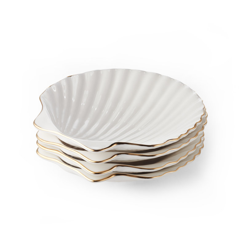 Assiette à hors-d'œuvre 6 po Shell