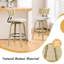 Tabouret de bar pivotant à hauteur de comptoir 26 po-125578921
