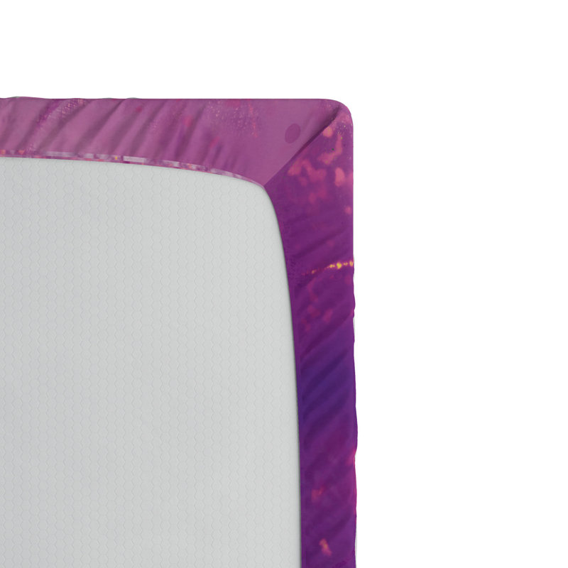 Microfiber Floral Fitted Sheet, Full Fitted Sheet