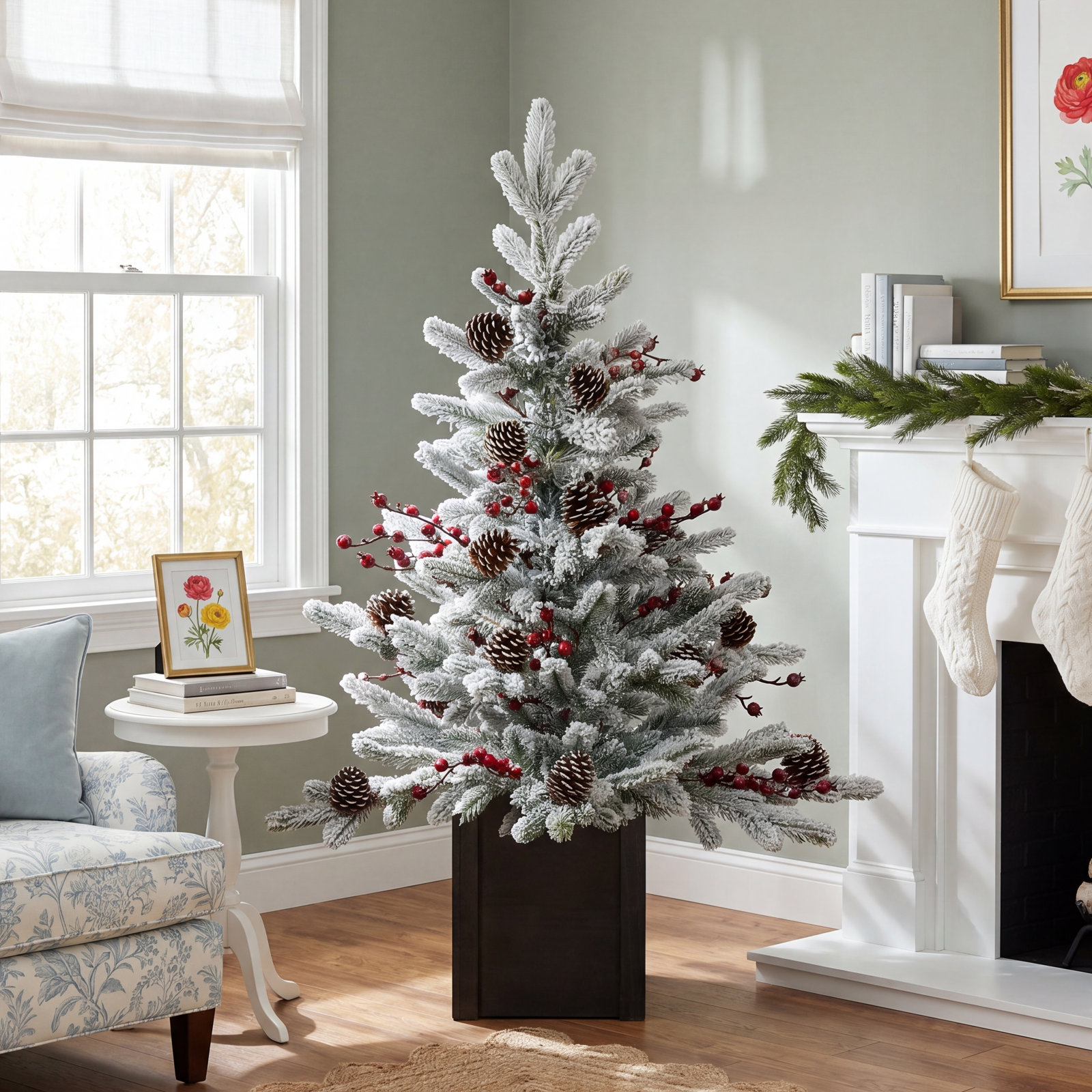 36' Artificial Pine Christmas Tree