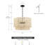 Lustre tambour 4 lumières Cibecue