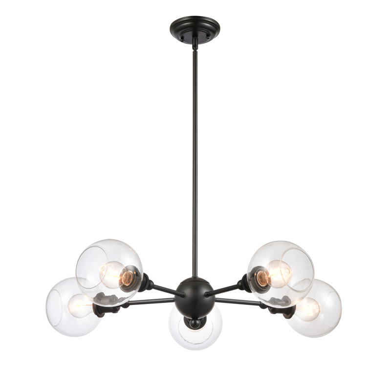 5 - Light Dimmable Chandelier