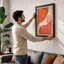 Warm Forms Abstract - Print-893577200-893577203