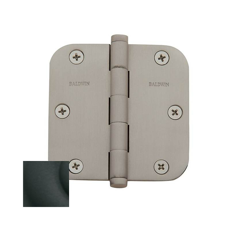 3.5" H × 3.5" W Butt/Ball Bearing Single Door Hinge, Lifetime Brass