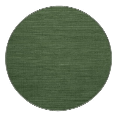 Tapis vert uni lavable à la machine