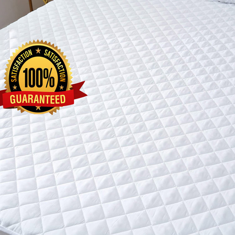 Vivanco Waterproof Fitted Mattress Protector Mattress Protector Case Pack, Twin