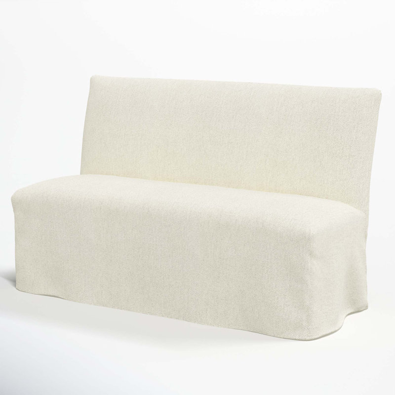 Banc rembourré Silvia, Tweed Sustain® toile Milsap