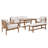 5-Piece Outdoor Seating Group With Cushions-516225472