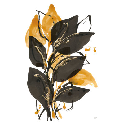 " Amber Black And Gold I " by Chris Paschke
