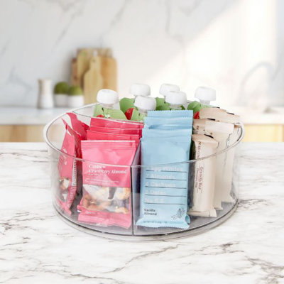 Odonegan Plastic Lazy Susan Organizer