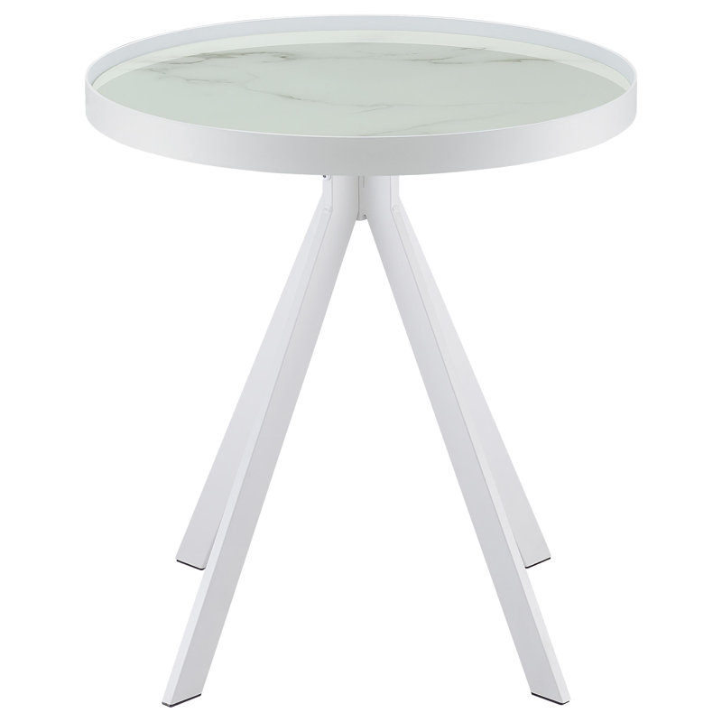 Ferguson End Table, White