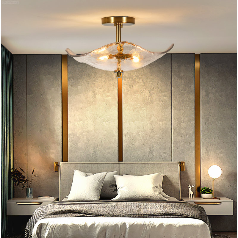Plafonnier encastré Modern Modern, Matte Gold