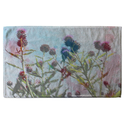 Cotton Floral Tea Towel Kitchen Towel