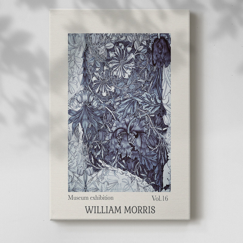 William William Gallery, toile tendue LXIX, H 27 po x l 18 po