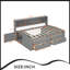 Lit de jour en bois double avec 4 tiroirs-115230139