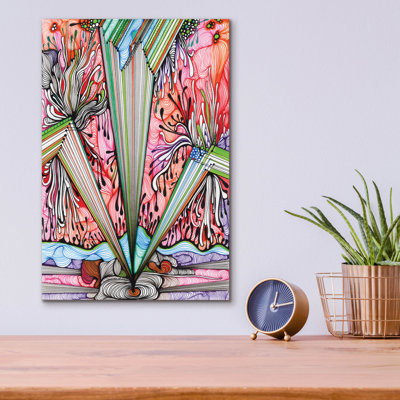 «Rays» par Noemi Ibarz, art mural en verre acrylique