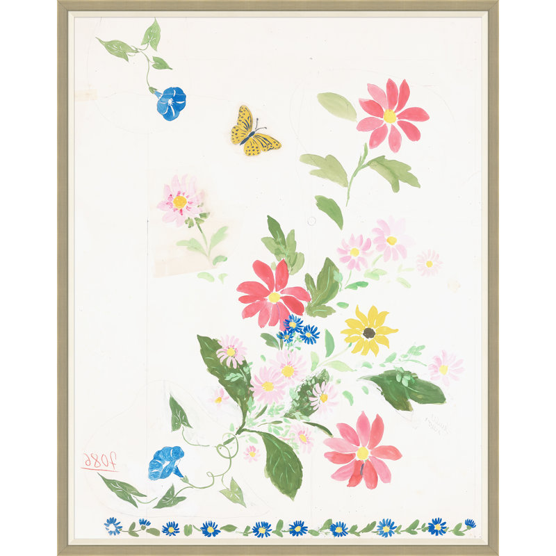 Habitat Naturelle 2 Print by Paule Marrot, Silver Framed, 54" H x 43" W x 1.25" D