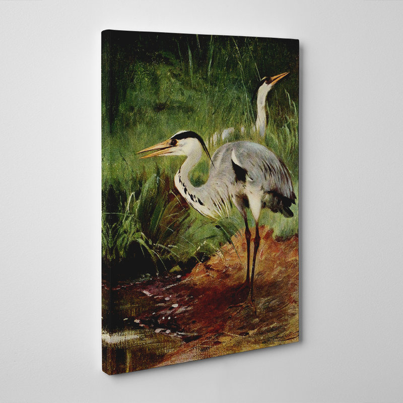 Wilhelm Kuhnert - Wrapped Canvas Print, 50cm H x 35cm W