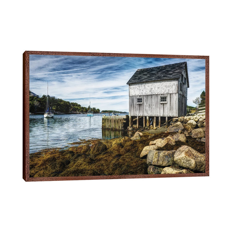Tides Out II by David Gardiner - Gallery-Wrapped Canvas Giclée on Canvas, 66.04 cm H x 45.72 cm W, Classic Wood Framed
