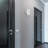 1-Light Integrated LED Indoor or Outdoor White Aluminum Cylinder Wall Mount or Wall Sconce-1794265670