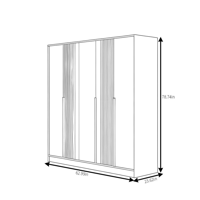 Simple Classic And Fashionable Wardrobe