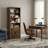 69.3''H 6-Tier Tall Bookcase With Door-1524681224