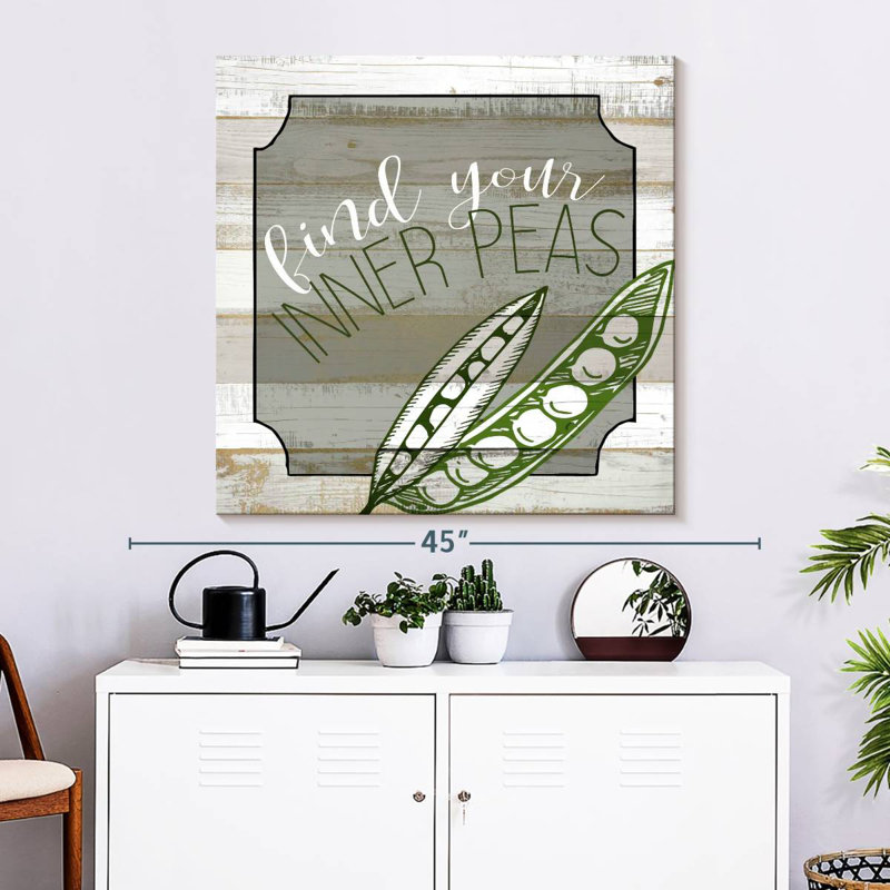 Ketti Inner Peas, 33" H x 33" W