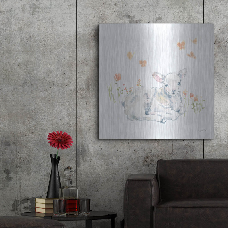 «August Lambs 3» par Katrina Pete, August Grove, H 36 po x l 36 po