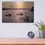 Art mural en métal luxueux «Twilight In The Harbor» par Rick Berk-102364296