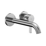 Single-Handle Wall-Mounted Bathroom Faucet with Comfort Glide Technology