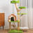 4 Tiers Cat Tree with Condons,Perch,Scratching Posts