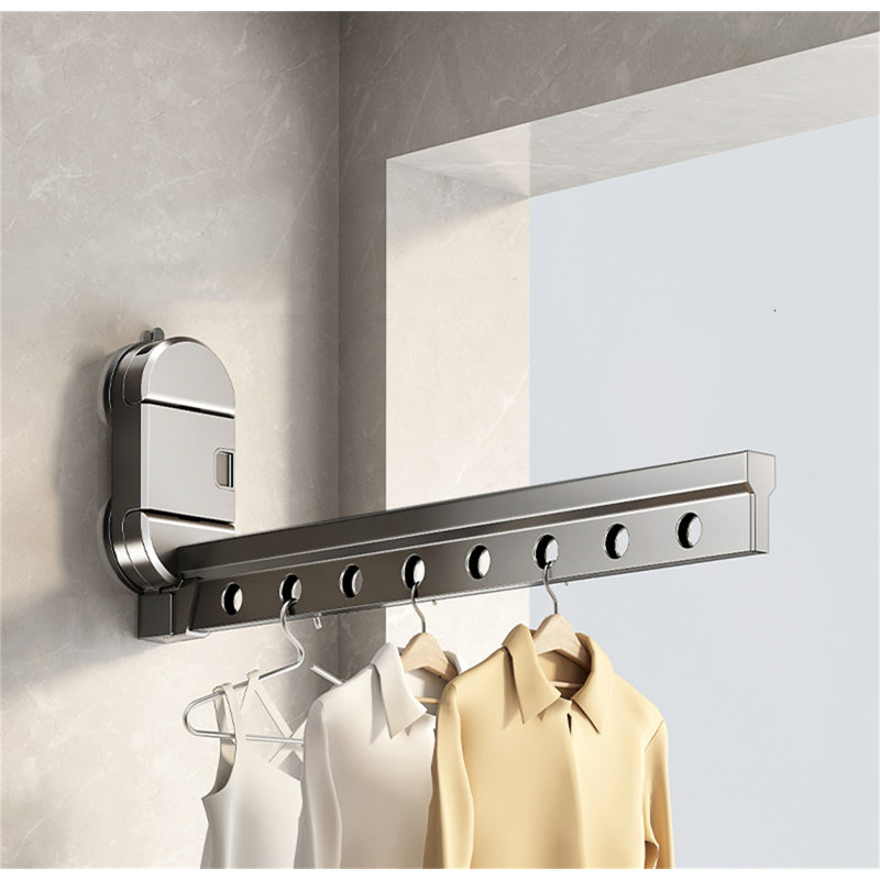 Portemanteau pliant à ventouse, H 5,94 po x l 10 po x P 2,55 po