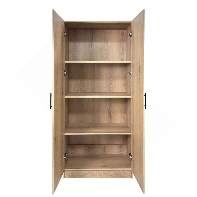Modex Multi-Purpose Utility Storage Cabinet (5-Piece Set), Oak