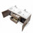 Carol-Ann 59'' Fully Assembled Wall Mounted Double Bathroom Vanity with Stone Resin Vanity Top-1753550445-1752085819
