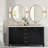 Kaitlee Modern Bathroom Vanity Wall Mirror | Stainless Steel Frame-243354288-243354290-262556378
