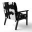 Crossing Paths I - Fauteuil d'appoint rembourré moderne-1467156698