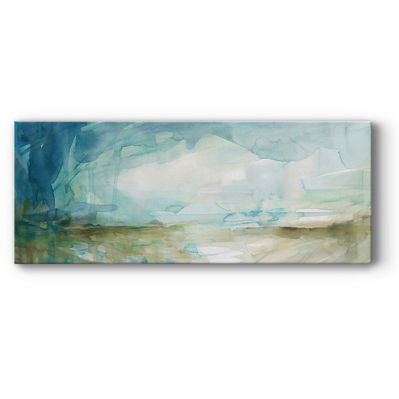 Impression sur toile, "Spring Reflection I", H 24 po x l 60 po x P 1,5 po