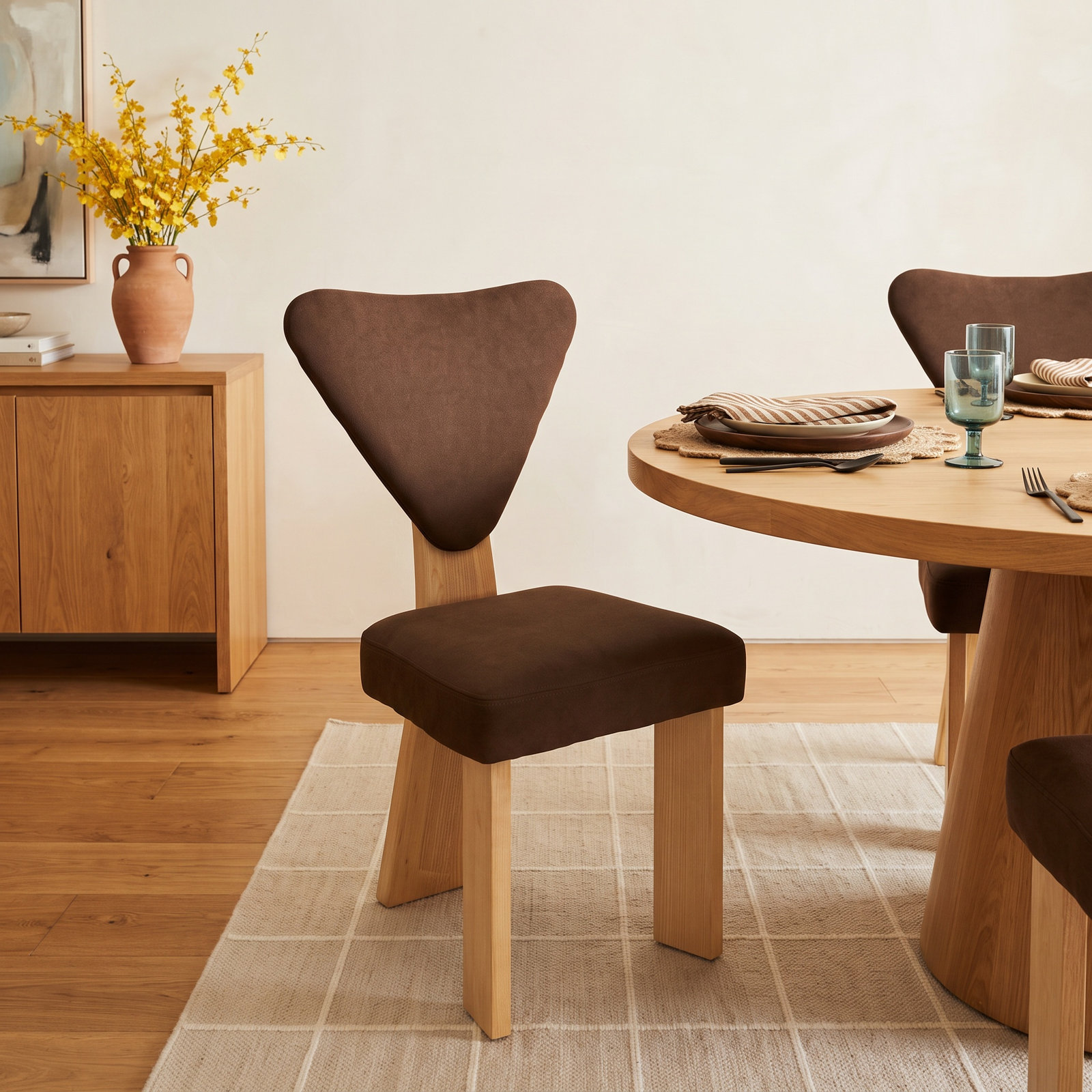 Perci Velvet Dining Chair