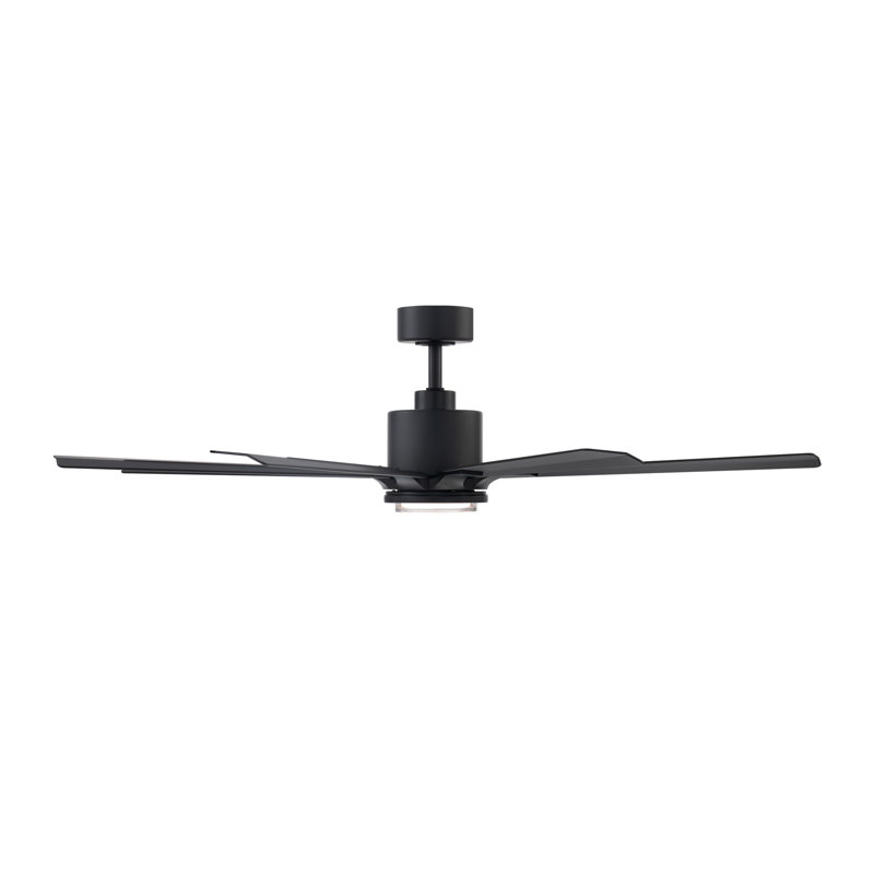 Ventilateur de plafond intelligent à 8 pales avec télécommande incluse, fonctionne avec Alexa et l'application iOS / Android
