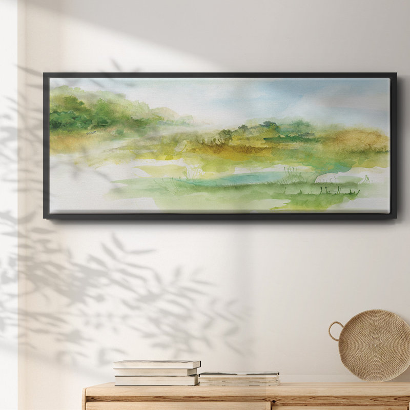 Dreamy Highland- Framed Canvas, 20" H x 50" W