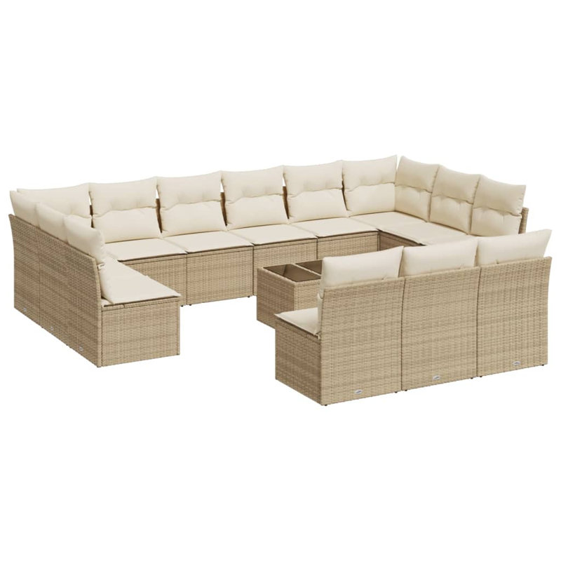 Ensemble de canapé de jardin Vidaxl