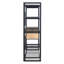 Armoire ouverte avec tablettes et tiroirs-106812222