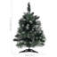 Arbre de Noël artificiel illuminé avec supports en PVC vert-1190467748