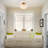 1-Light White Glass Semi Flush Mount-1592773664
